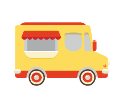 Mobile Food Van Icon